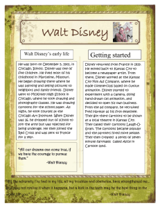 Walt Disney - Hicksville Public Schools / Homepage