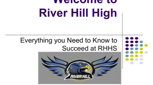 11th grade - River Hill High School