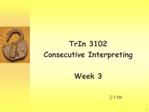 (MS PPT) TRIN 3102 Week 3