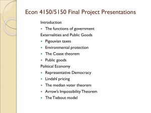 Functions of Government: Legal Framework