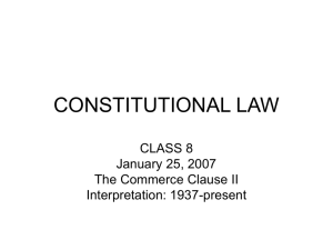 COMPARATIVE CONSTITUTIONAL LAW