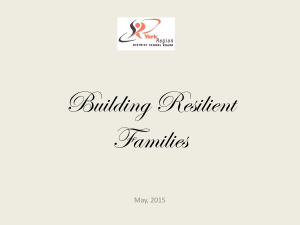 Building Resilient Families Keswick HS