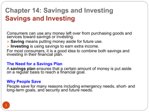 savings plan