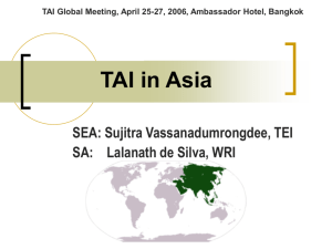 TAI--Asia - The Access Initiative