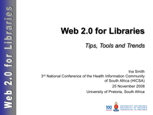 Wiki's Collaborative tools for information workers within a Web 2.0
