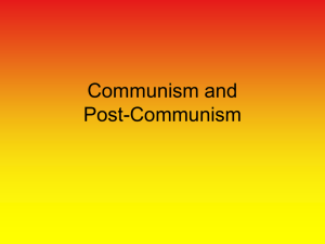 Communism and - Duluth High School