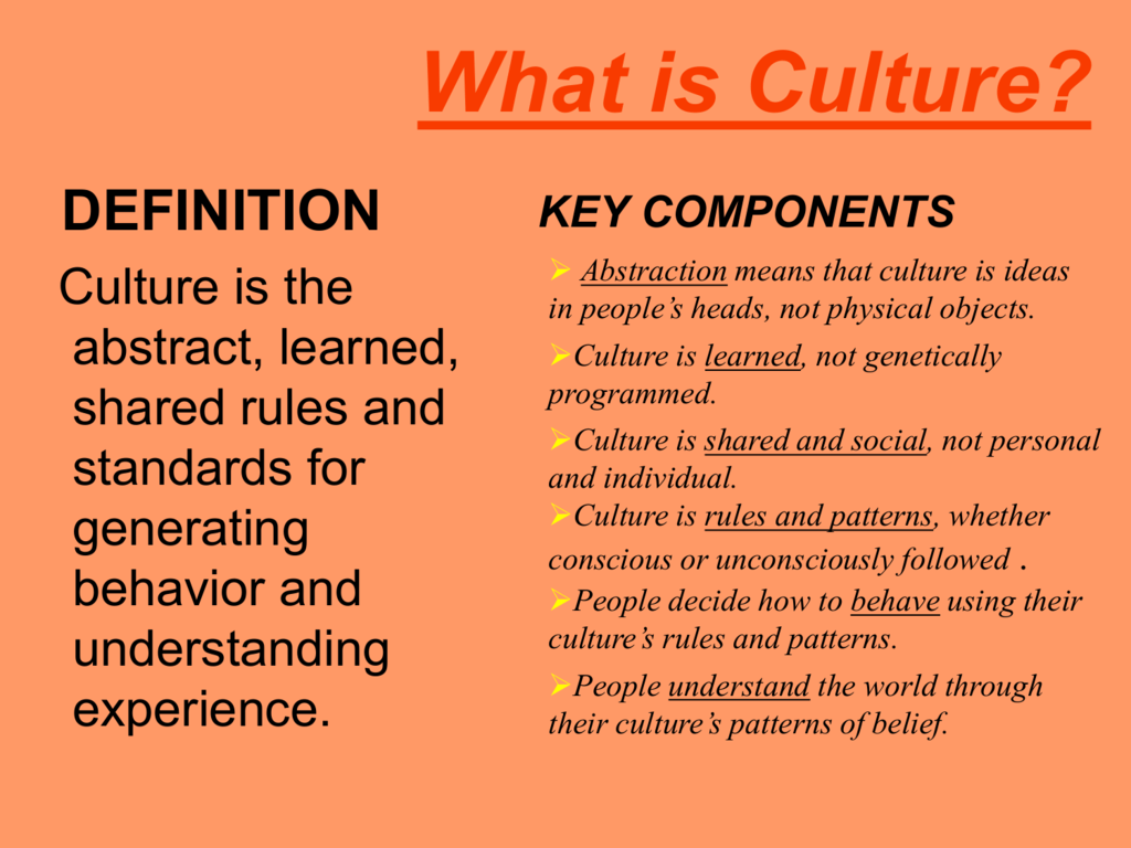 culture definition global cities