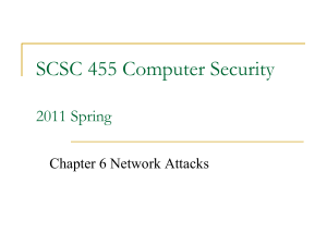 Chapter 2 Network Attacks