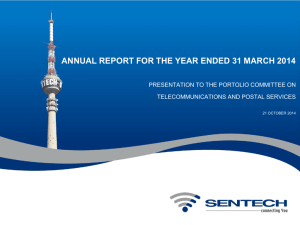 annual report for the year ended 31 march 2014