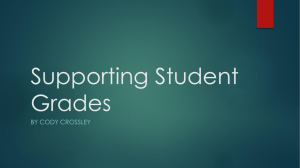 Supporting Student Grades power point