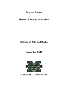 Program Review - Marshall University