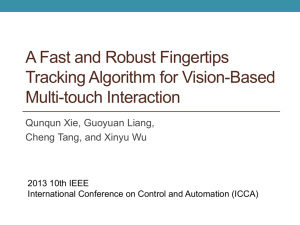 A Fast and Robust Fingertips Tracking Algorithm for Vision