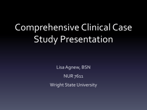 Comprehensive Clinical Case Study Presentation