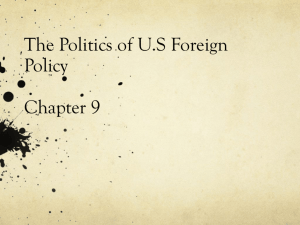 The Politics of U.S Foreign Policy Rosati and Scott Chapter 1