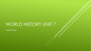 World History Unit 7