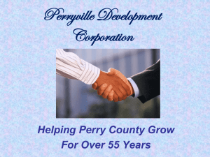 PDC History - Perryville Chamber of Commerce
