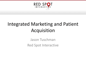 Session 3 : Advanced Practice Metric