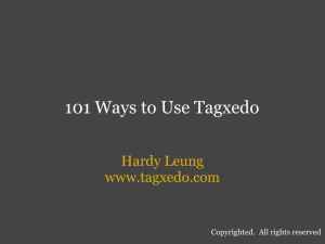 101_Ways_to_Use_Tagxedo - WHS Technology Information