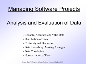 Frank Tsui - Analysis and Evaluation of Data
