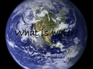 What is water? - GlobalWatershed