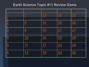 Cell Biology Review Game