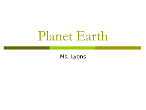Planet Earth Notes