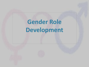 Gender Development Mark Altmann 2