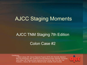 Staging Moments Colon Case 2