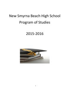 english - New Smyrna Beach High School