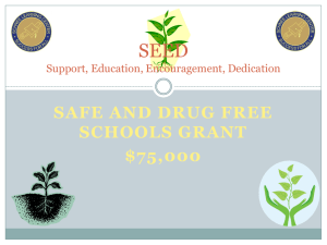 SEED Support, Education, Encouragement, Dedication