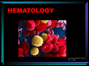 Hematology PowerPoints