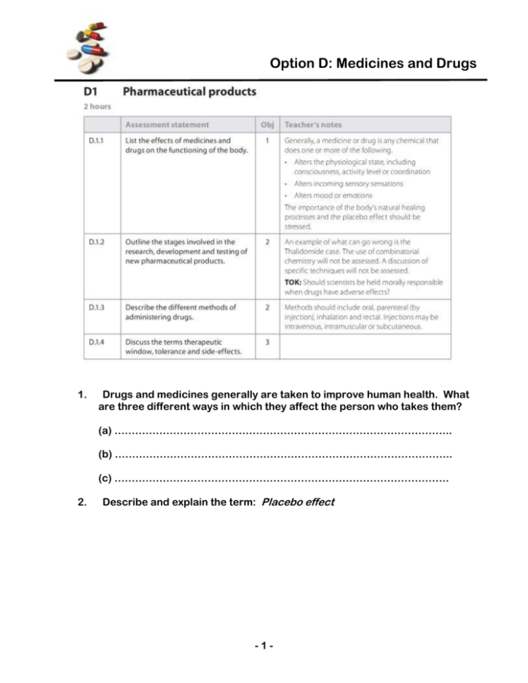 IB Chemistry SL