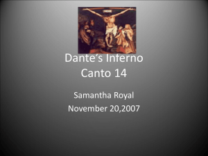 Dante's Inferno Canto 14