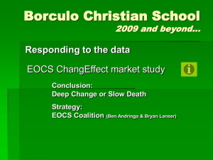 Borculo Christian School 2009 and beyond…