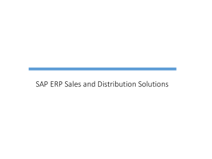 Key process flows covered