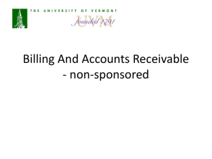 Billing And Accounts Receivable