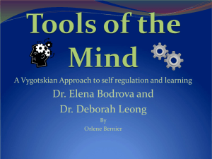 Tools For the Mind - Inclusive Special Education Wiki
