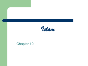 Islam Lecture PowerPoint Presentation