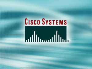 OSPV3 - Cisco