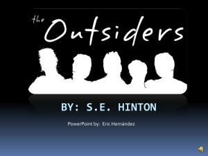 outsiders - Eric Hernández