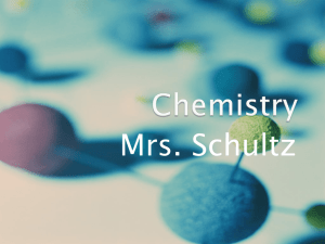 Chemistry - schultz915