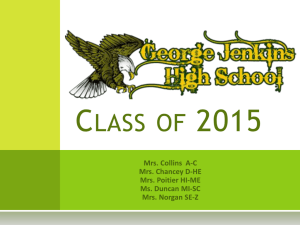 Class of 2015 - George Jenkins High School