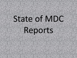 MDC State of the District Presentations