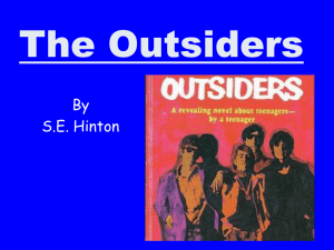 The Outsiders - Clinton Technical School