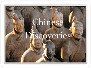 China*s Discoveries - Jefferson School District