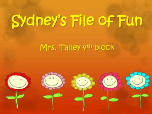 Sydney's File of Fun