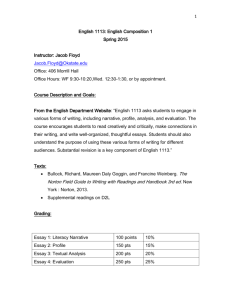 composition program policies spring 2015