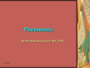 Pneumonia TB