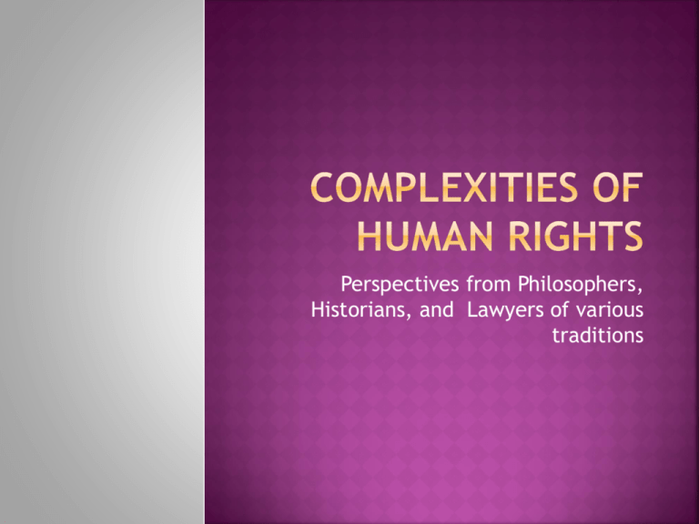 Explain Five Characteristics Of Human Rights