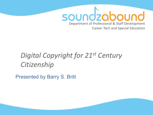Digital Copyright for 21st Century Citizenship